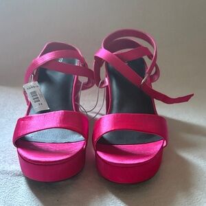 Torrid Fuchsia Platform Heels